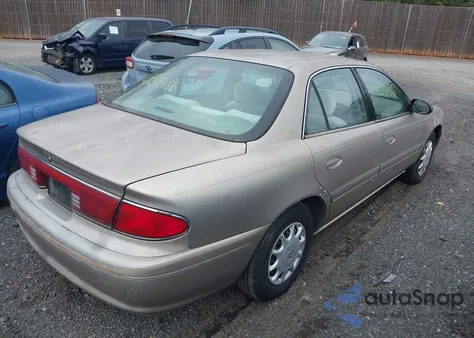 1998 Buick Century Custom z USA, uszkodzony, nr VIN 2G4WS52M3W1568687